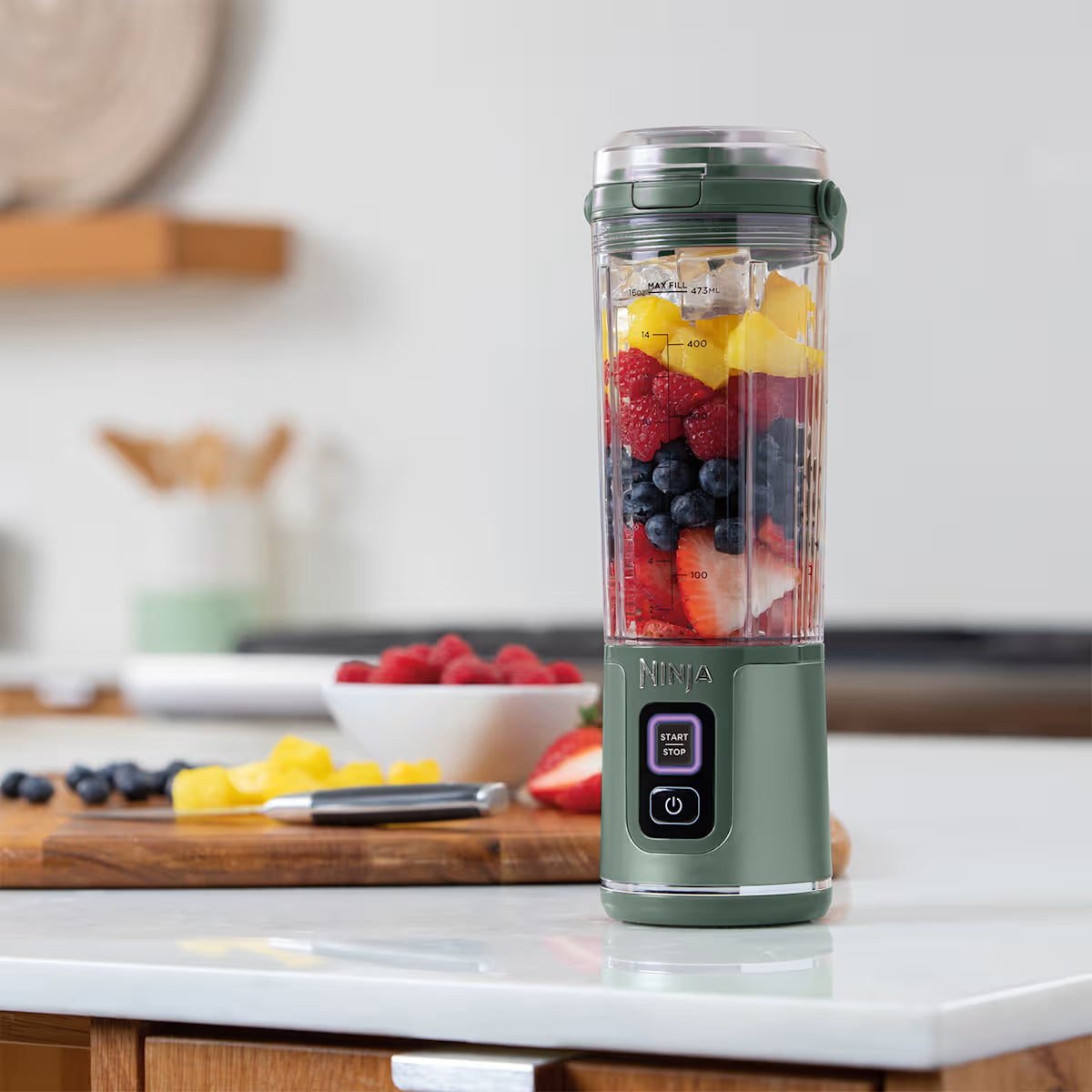 Ninja Blast Cordless Portable Blender ¨C Forest Green [BC151UKEM]