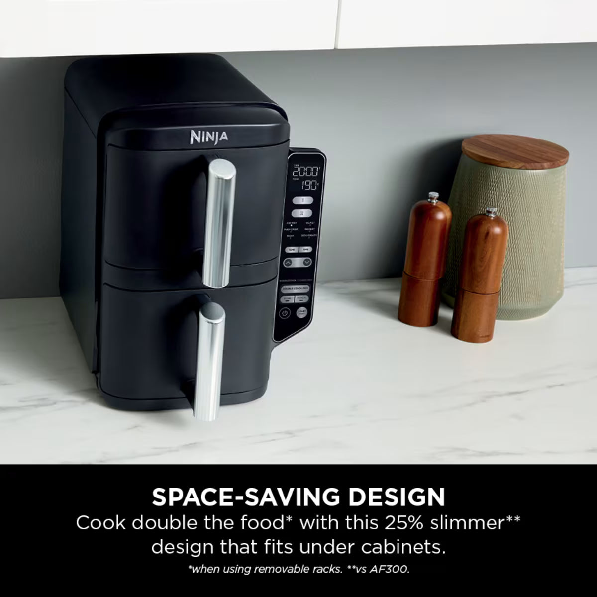 Ninja Double Stack 2-Drawer Air Fryer 7.6L ¨C SL300UK