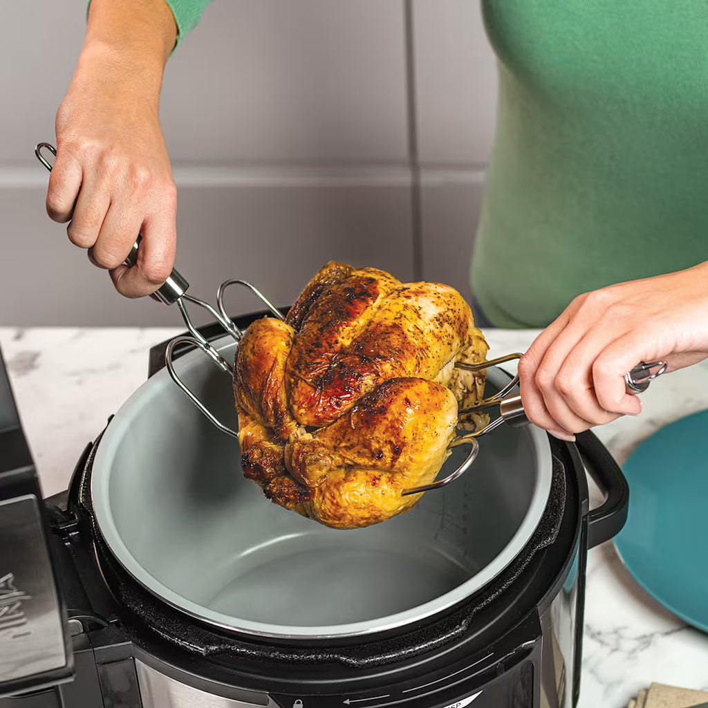 Ninja?Foodi MAX Health Grill & Air Fryer Exclusive Accessory Bundle