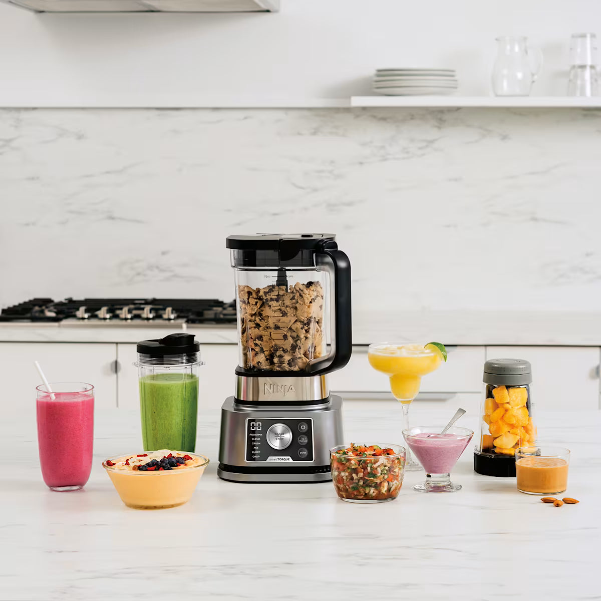Ninja Foodi Power Nutri Blender 3-in-1 with Smart Torque & Auto-iQ 1200W - CB350UK