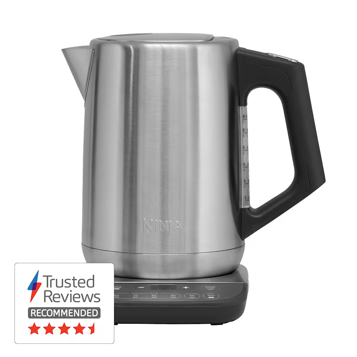 Ninja Stainless Steel Perfect Temperature Kettle, Rapid Boil ¨C KT201UK