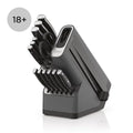 Refurbished Ninja Foodi StaySharp Knife Block with Integrated Sharpener ¨C Deluxe 14-Piece Set K32014EUUKREF