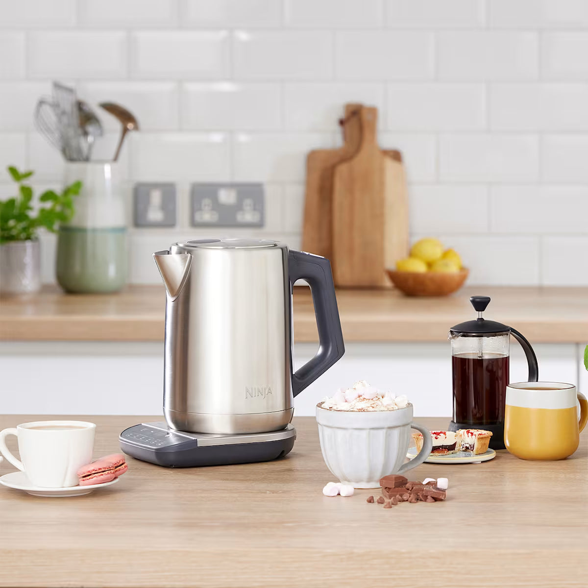 Ninja Stainless Steel Kettle and Toaster Set