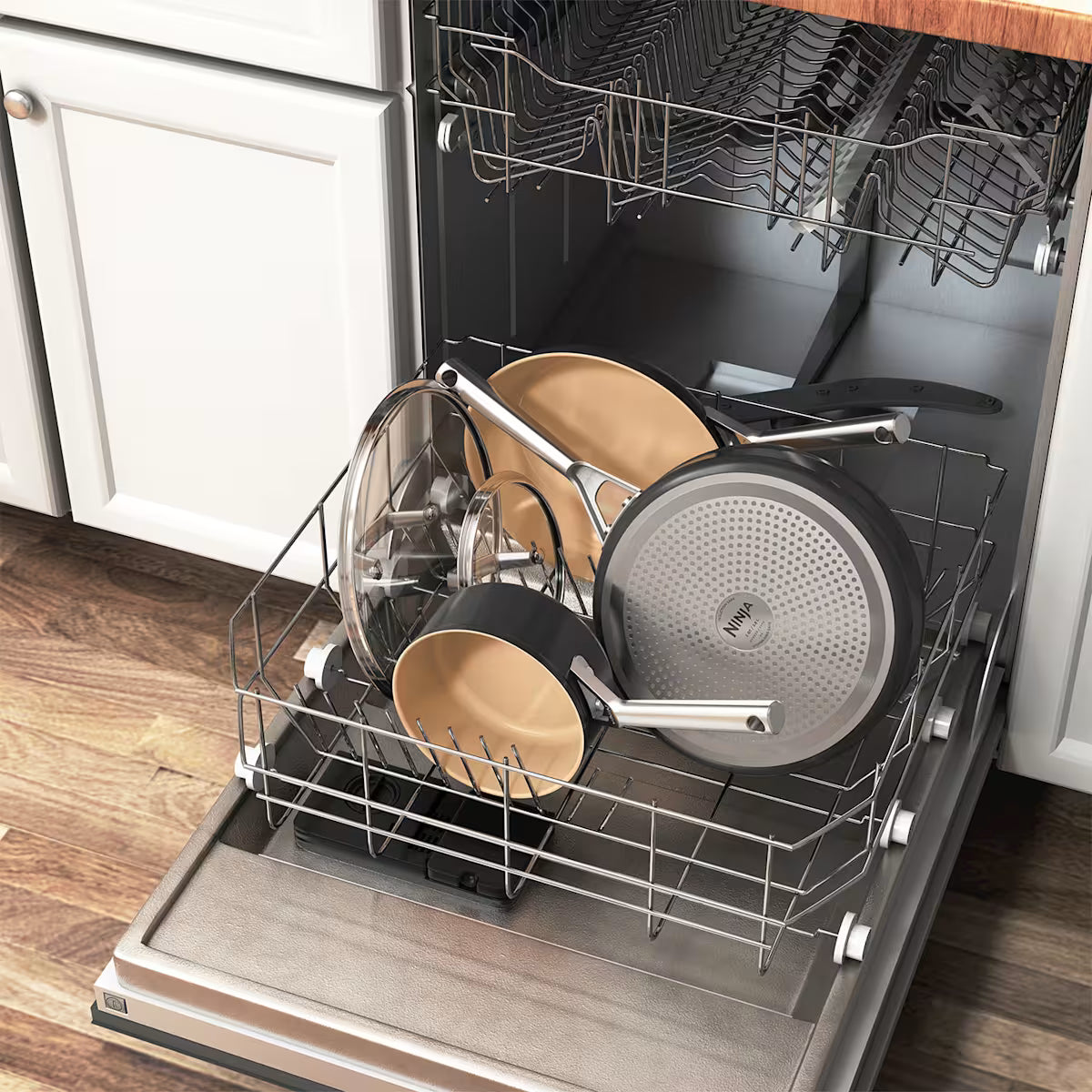 Exclusive Ninja Extended Life Ceramic Cookware Bundle - 7 Piece Set CW930BNUK