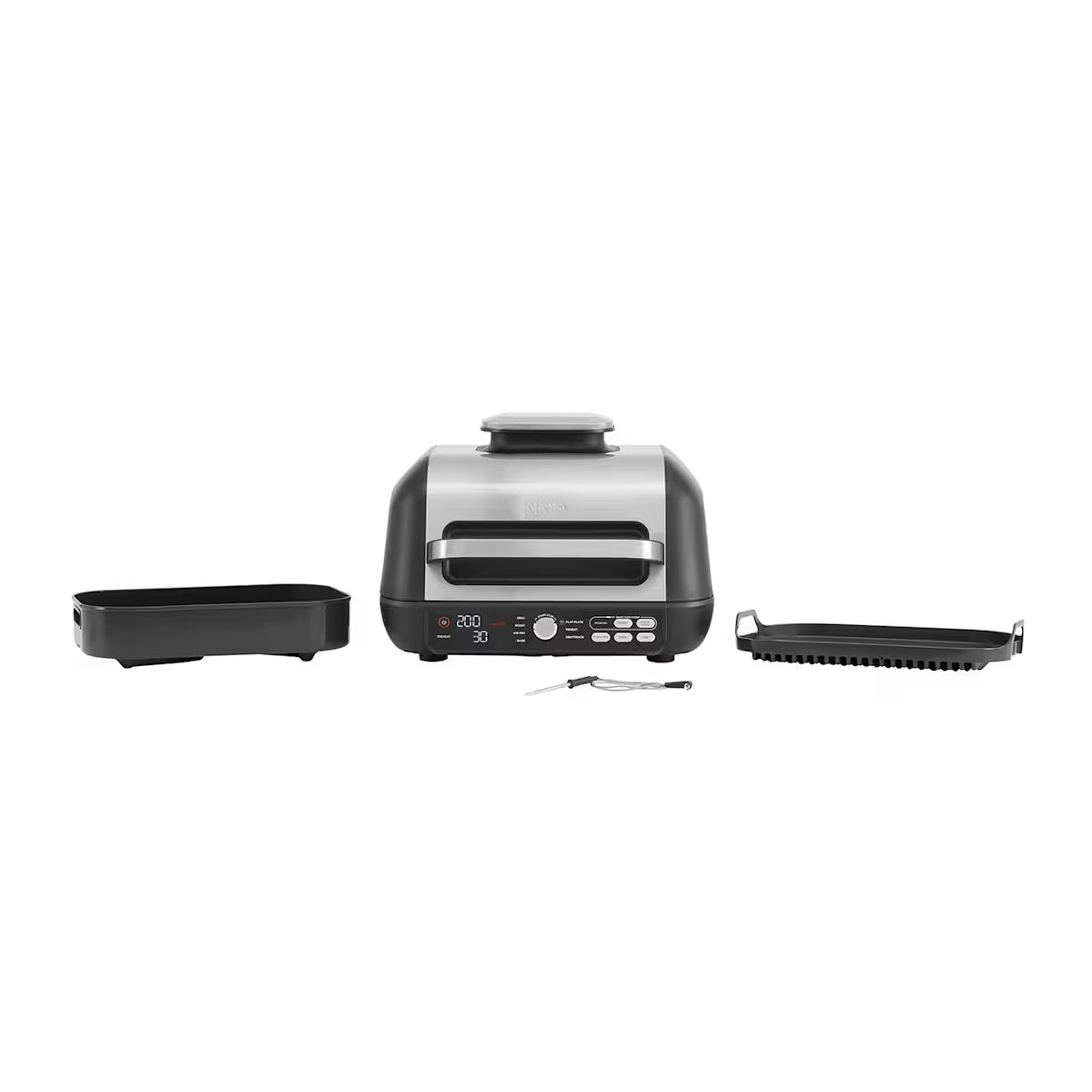 Ninja Foodi MAX Pro Health Grill, Flat Plate & Air Fryer AG651UK