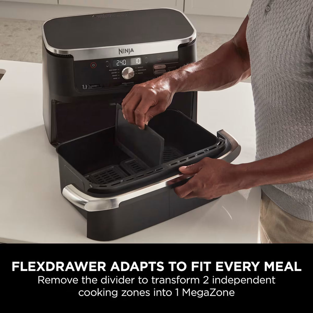 Ninja Foodi FlexDrawer Dual Air Fryer 10.4L AF500UK