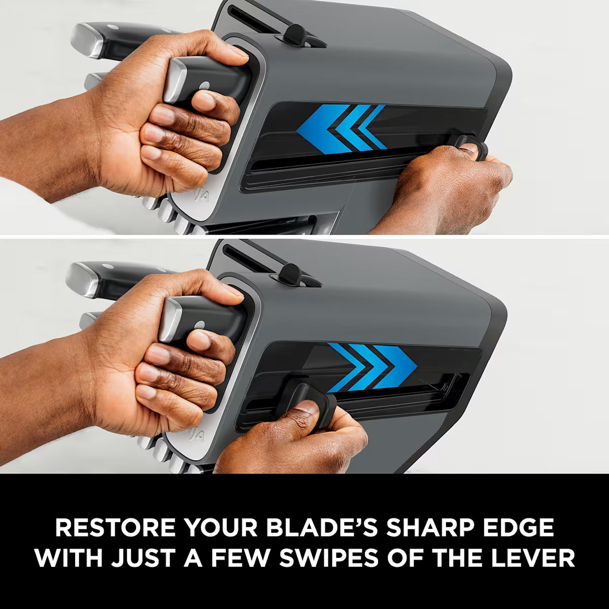 Ninja Foodi StaySharp Knife Block with Integrated Sharpener ¨C Deluxe 14-Piece Set K32014EUUK