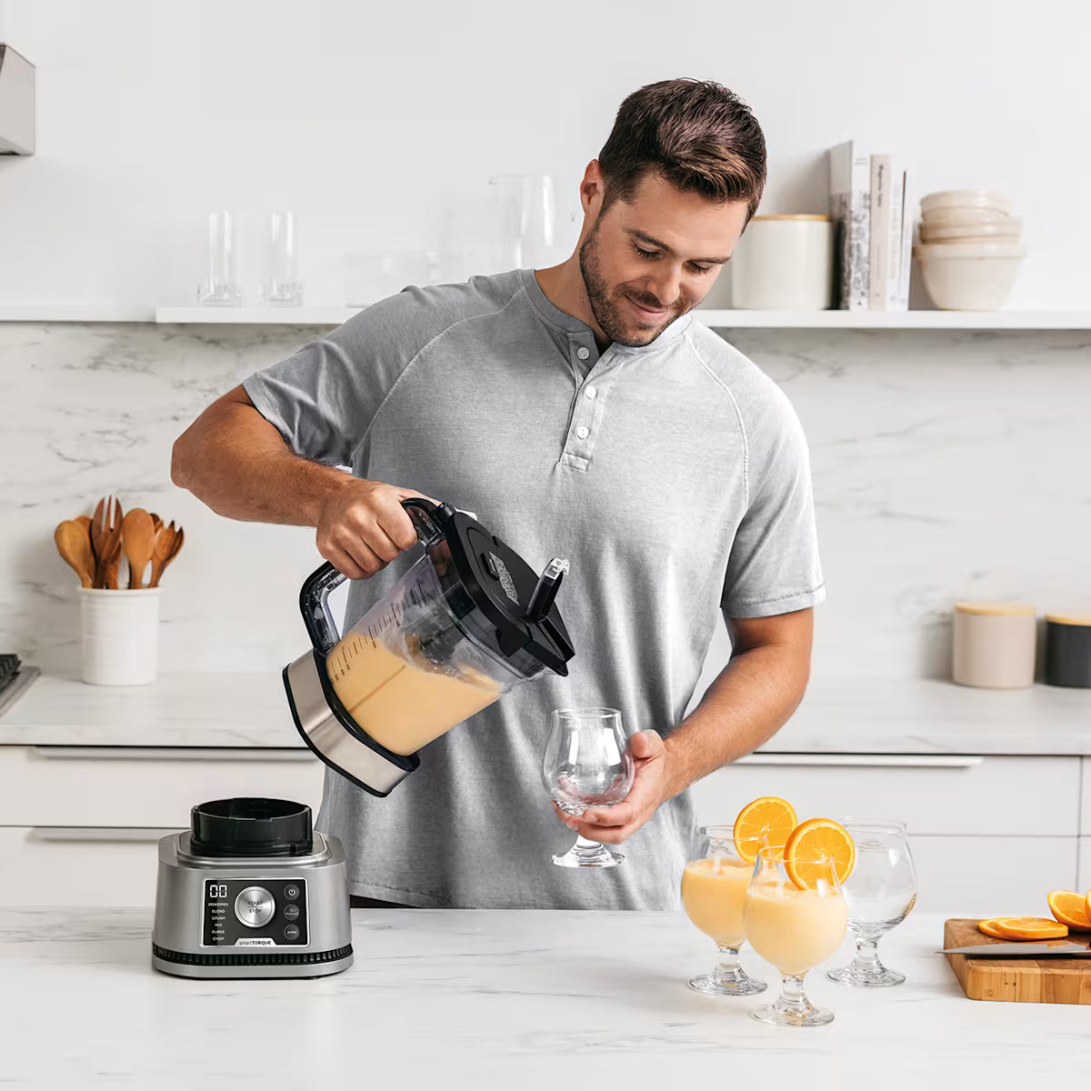 Ninja Foodi Power Nutri Blender 3-in-1 with Smart Torque & Auto-iQ 1200W - CB350UK