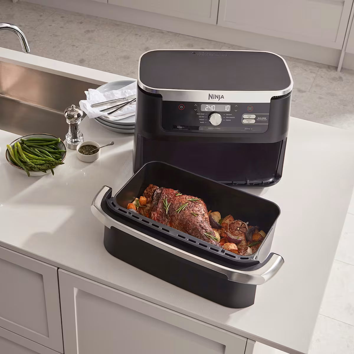 Ninja Foodi FlexDrawer Dual Air Fryer 10.4L AF500UK