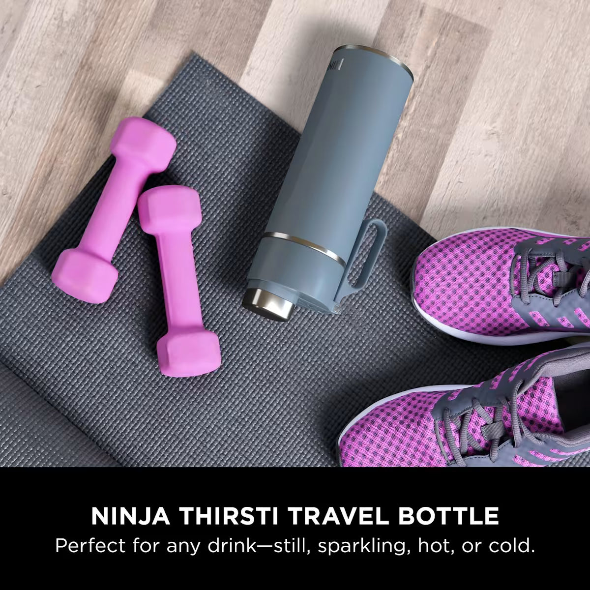 Ninja Thirsti 700 ml Travel Bottle ¨C Blue DW2401EUUKBL