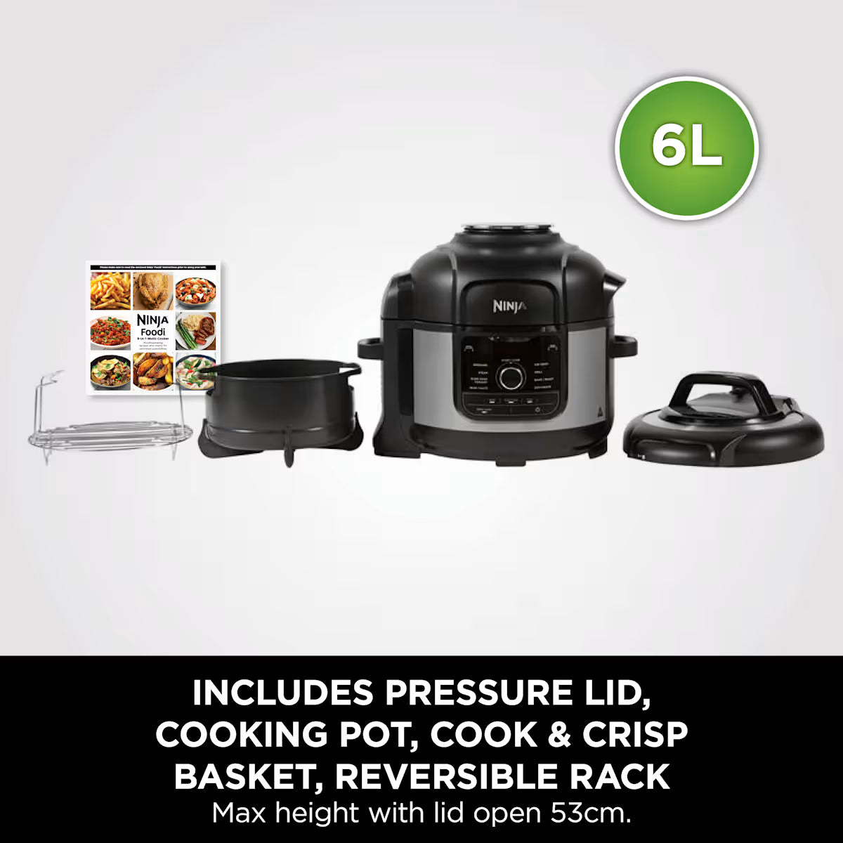 Ninja Foodi 9-in-1 Multi-Cooker 6L OP350UK