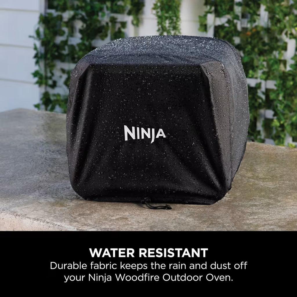 Ninja Woodfire Outdoor Oven, Artisan Pizza Maker and BBQ Smoker with Stand & Cover