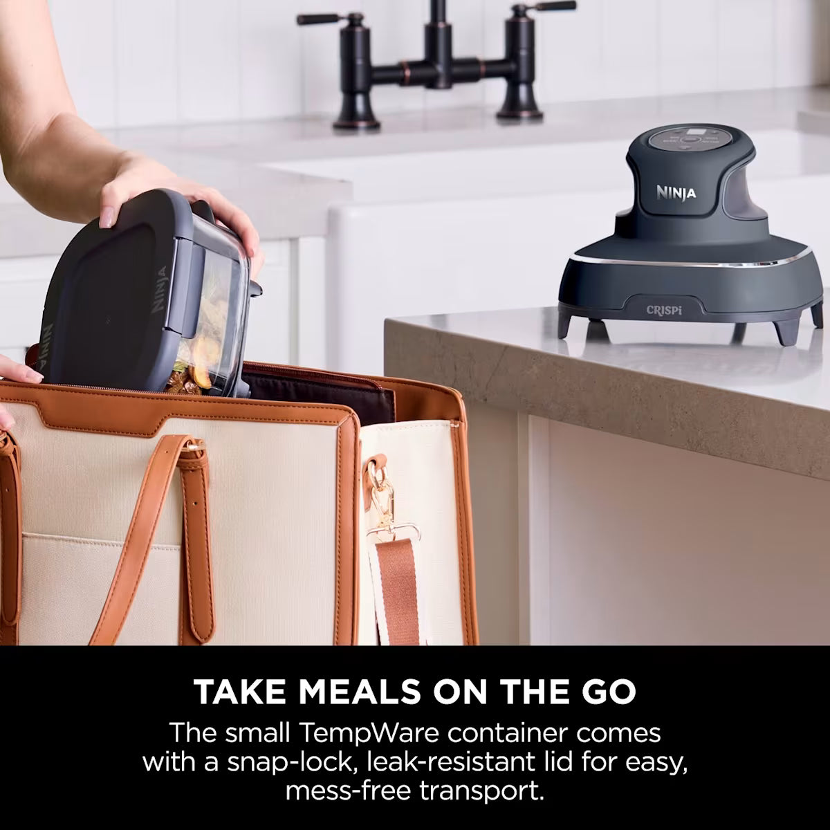 Ninja CRISPi 4-in-1 Portable Glass Air Fryer - Cyber Space FN101UKGY