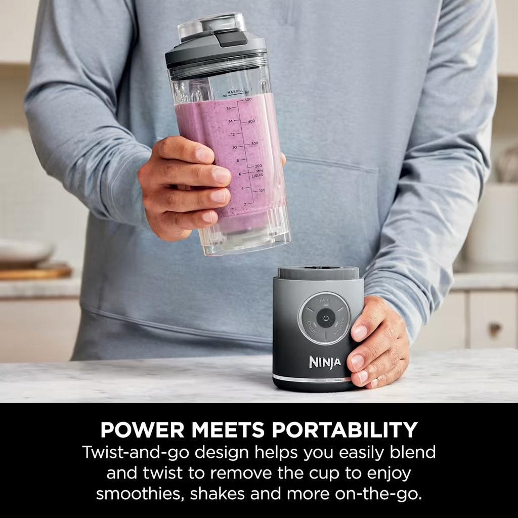 Ninja Blast Max Portable Blender - Cool Grey BC251UKGY
